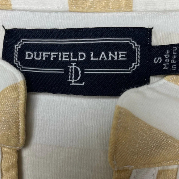 Duffield Lane Dress Women's Sz Small The Mackinac Striped Costal Sleeveless Mini - Picture 7 of 8